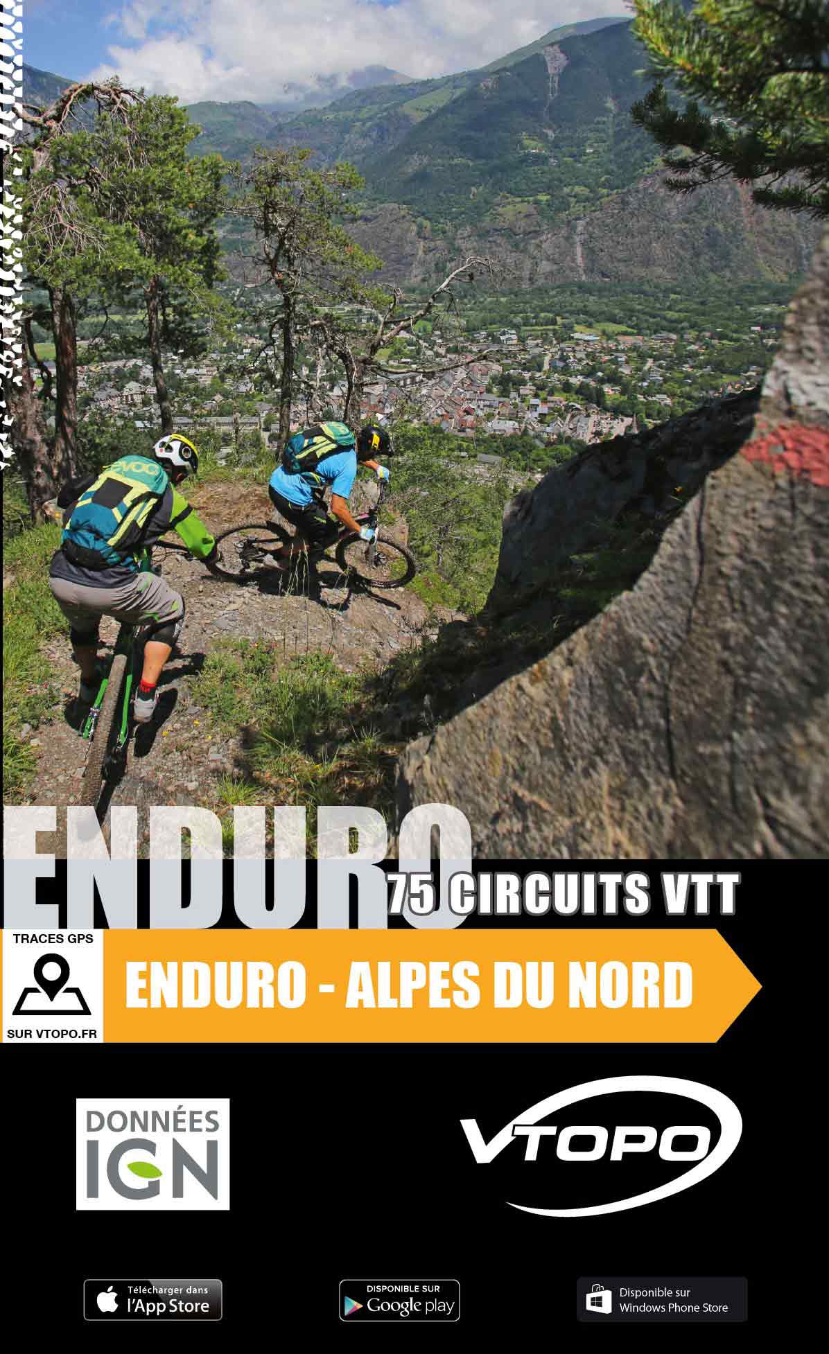 VTOPO VTT Enduro Alpes du Nord