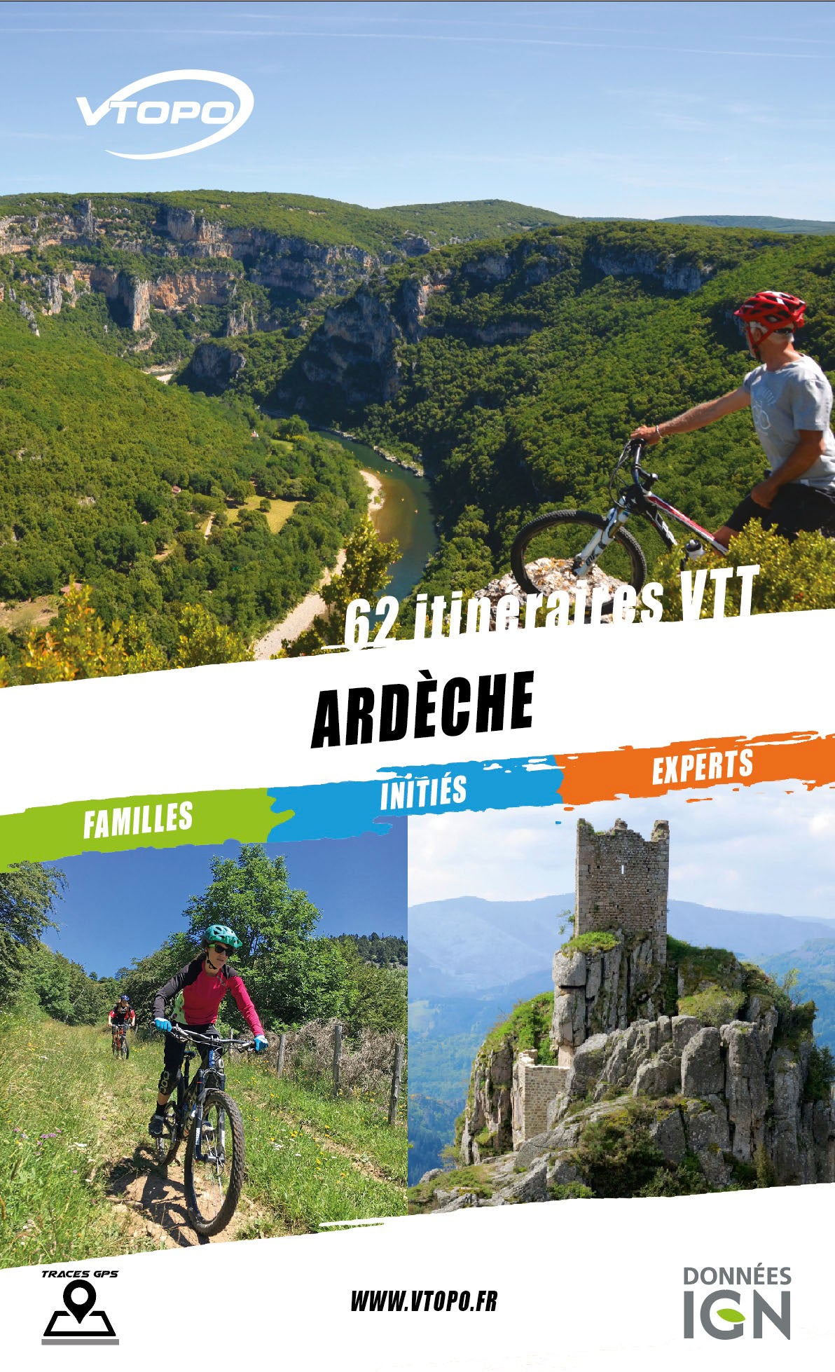 VTOPO VTT Ardèche