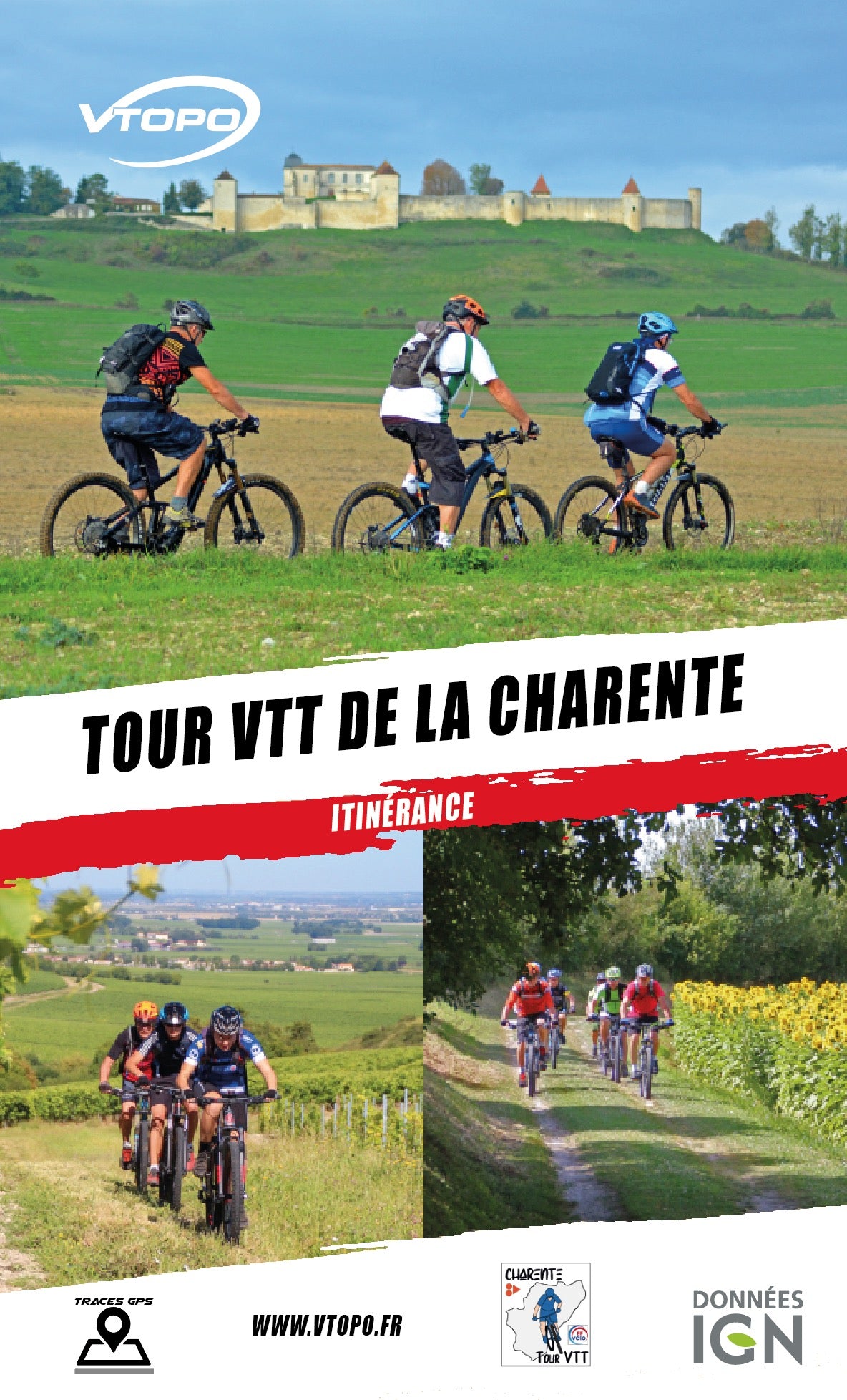 VTOPO VTT Itinérance Tour de la Charente