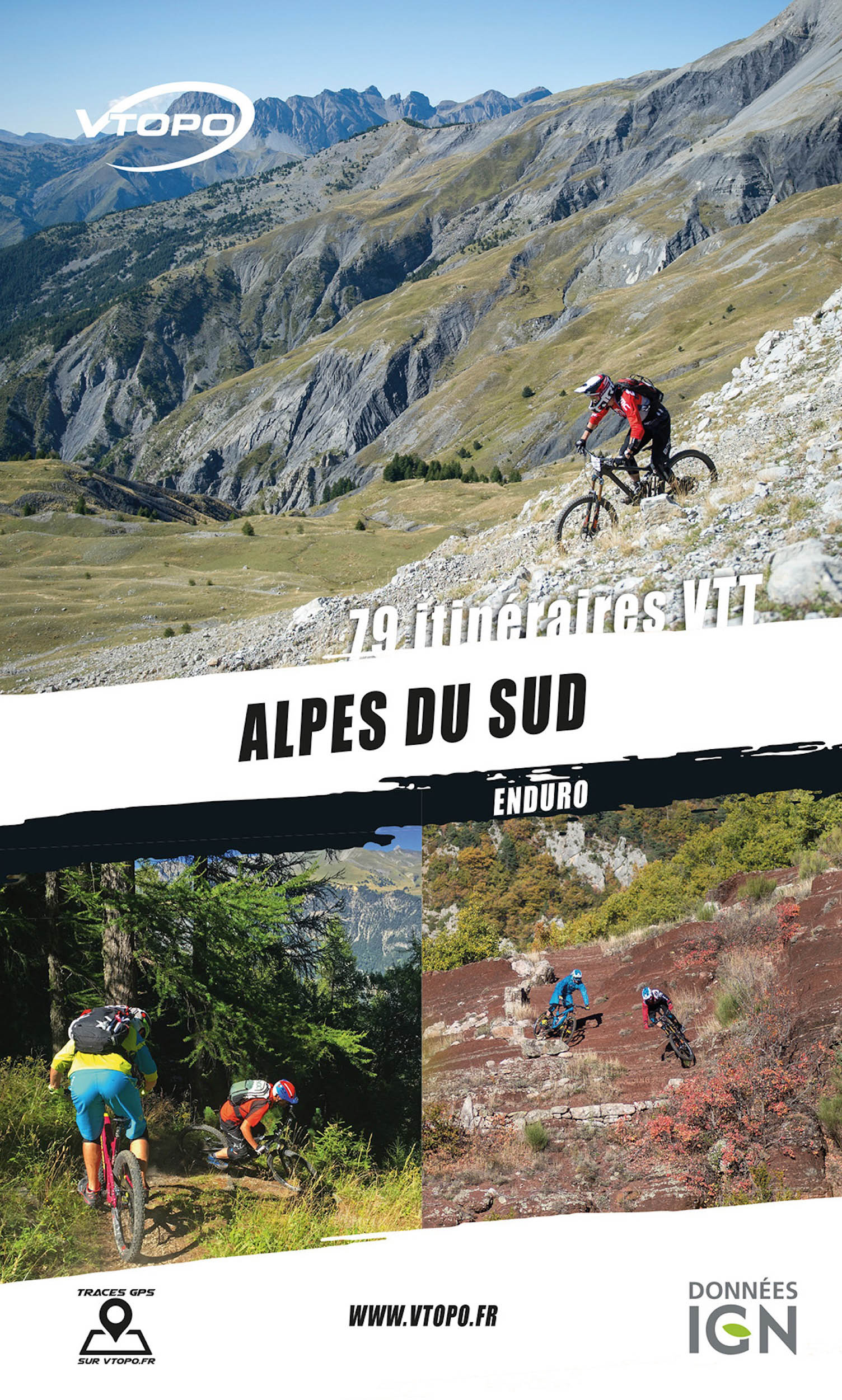 VTOPO VTT Enduro Alpes du Sud