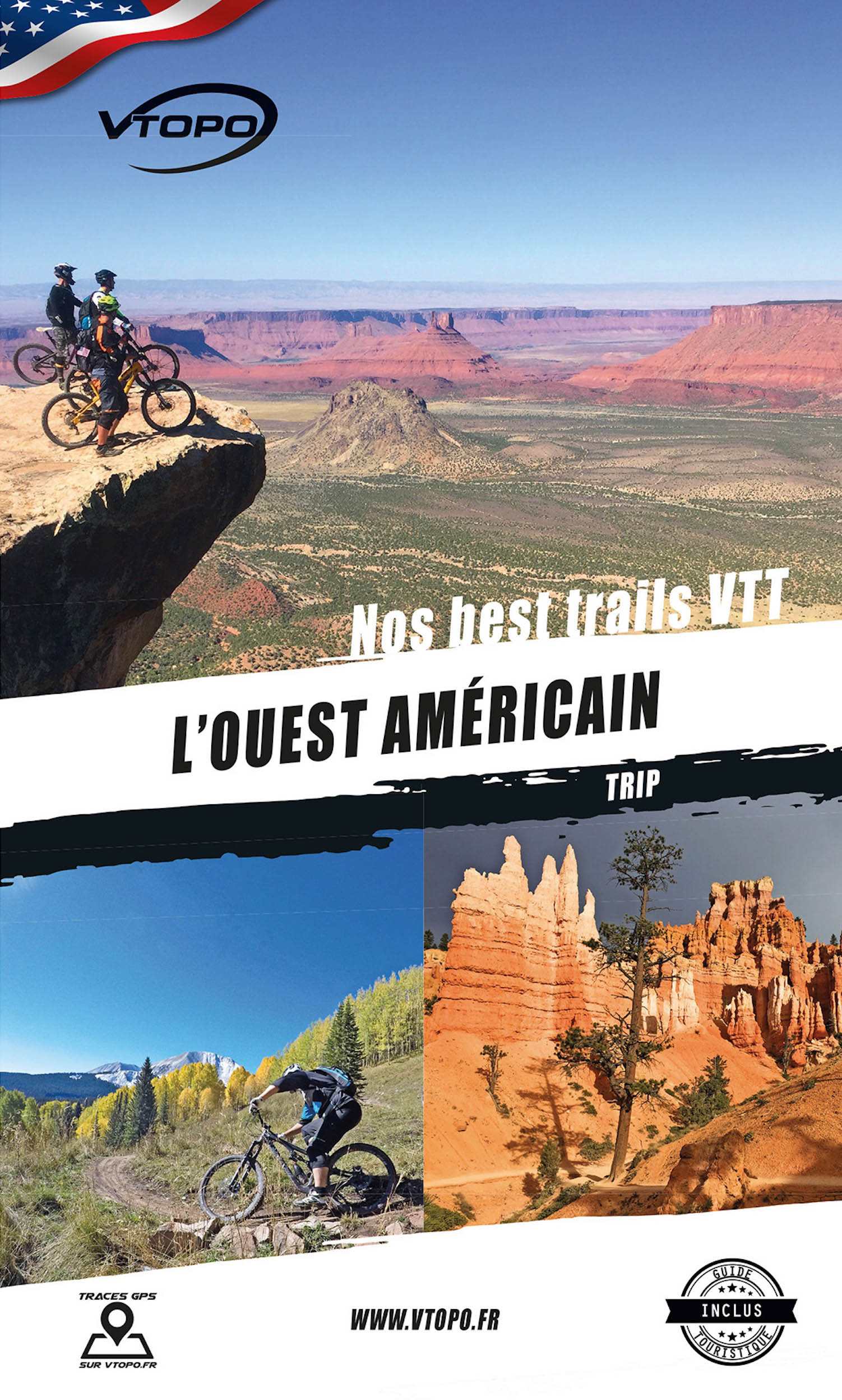 VTOPO VTT Trip Ouest Américain