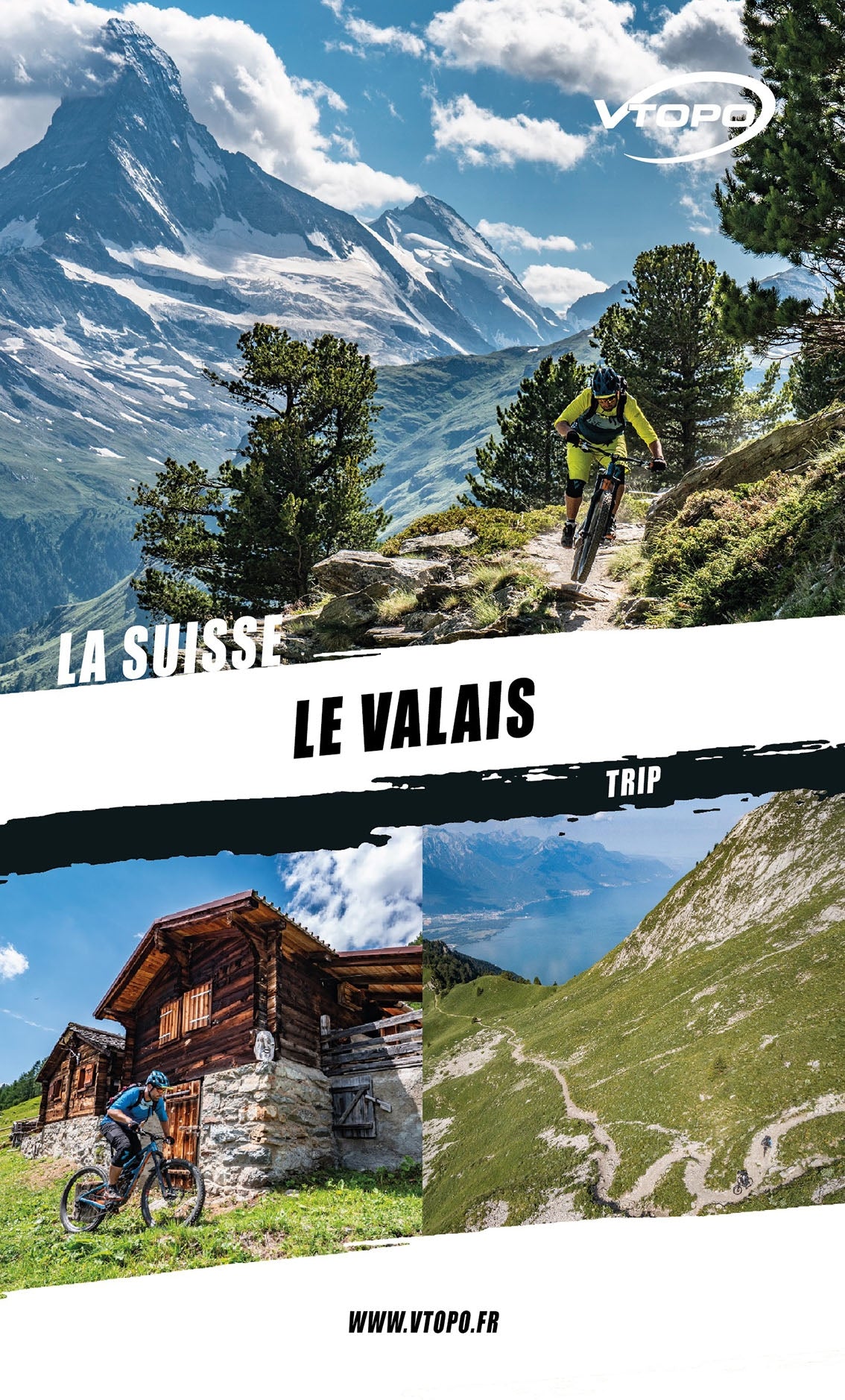 VTOPO VTT Trip Suisse Valais - Livre Numérique