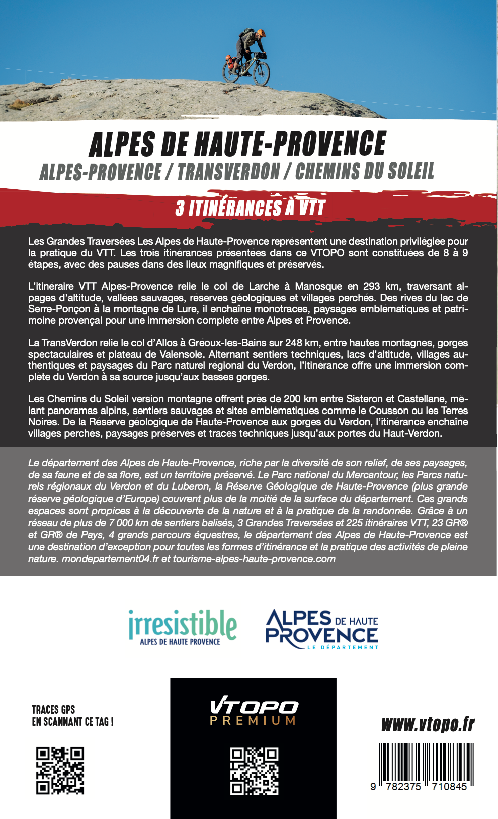 VTOPO VTT Itinérance Alpes de Haute-Provence - 2e édition