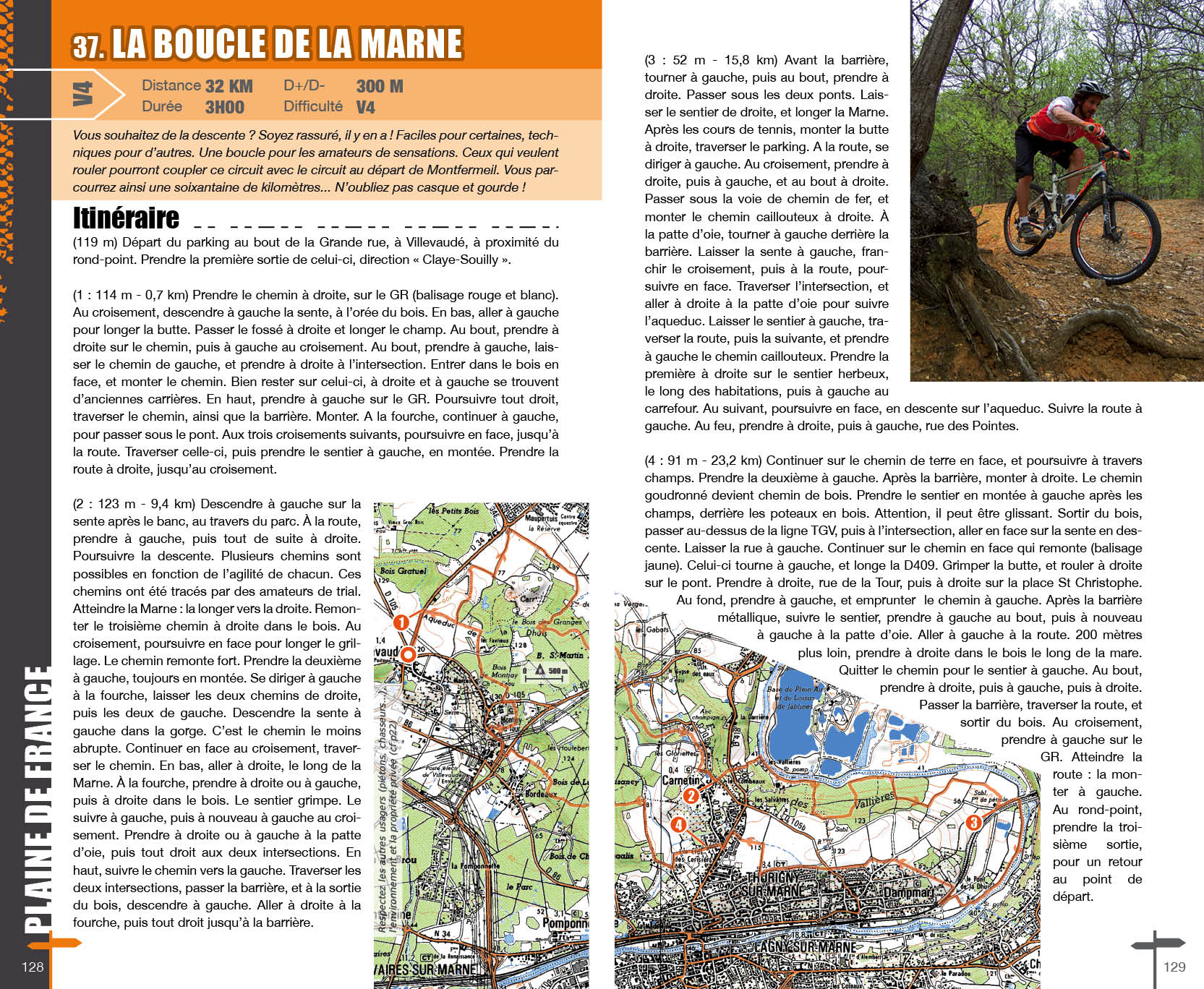 VTOPO VTT Île de France - NORD et EST