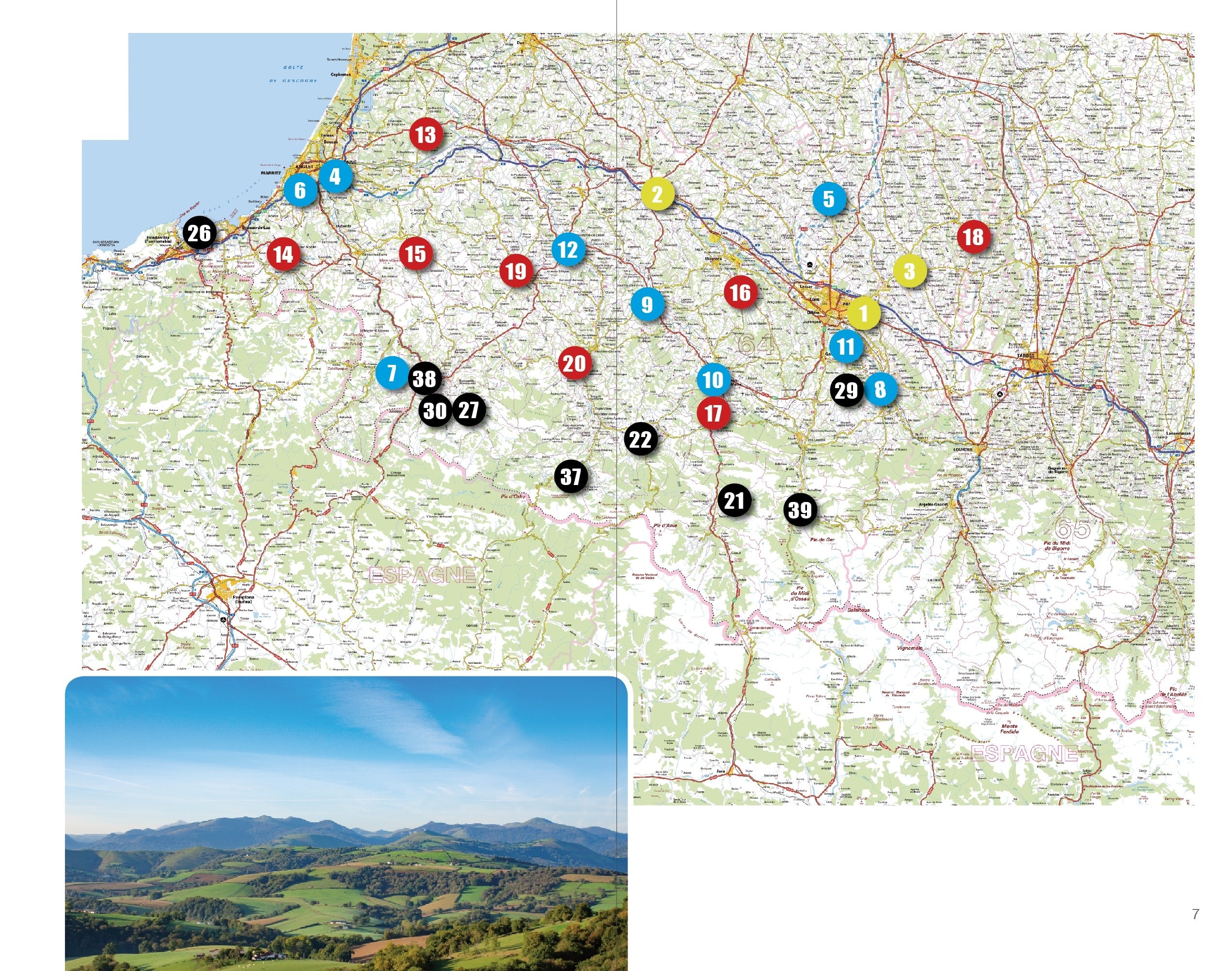 VTOPO Cyclo Pyrénées Atlantiques