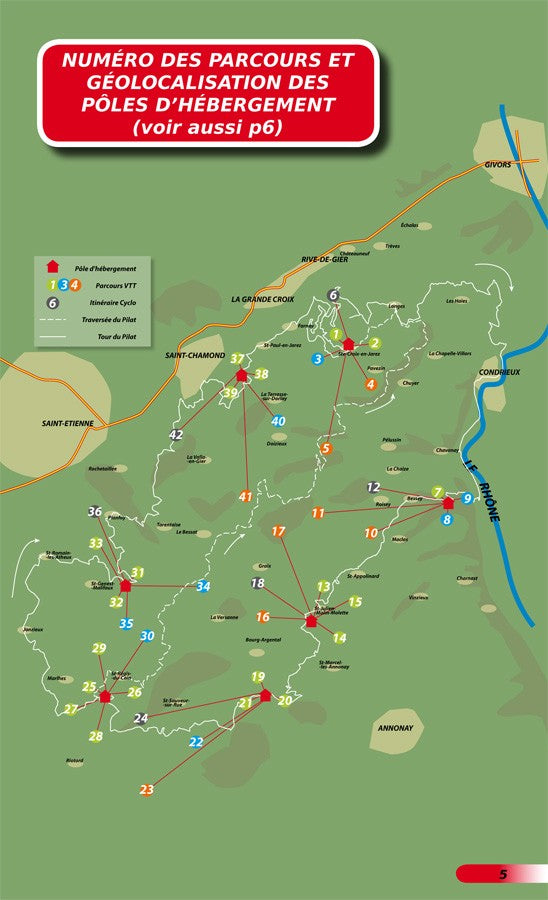 VTOPO VTT Itinérance Massif du Pilat