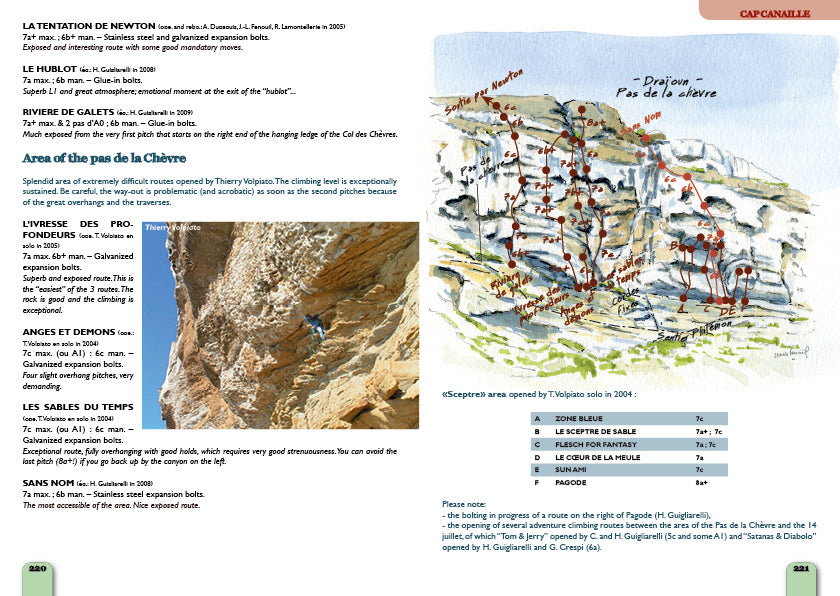 VTOPO ROC Calanques Climbing